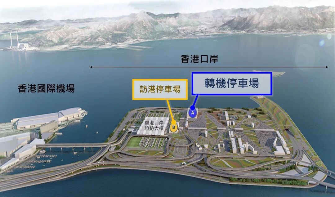 两座自动化停车场