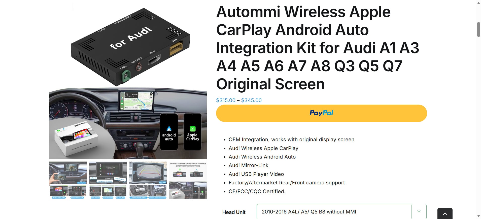 carplay app 網上購物功能案例分享