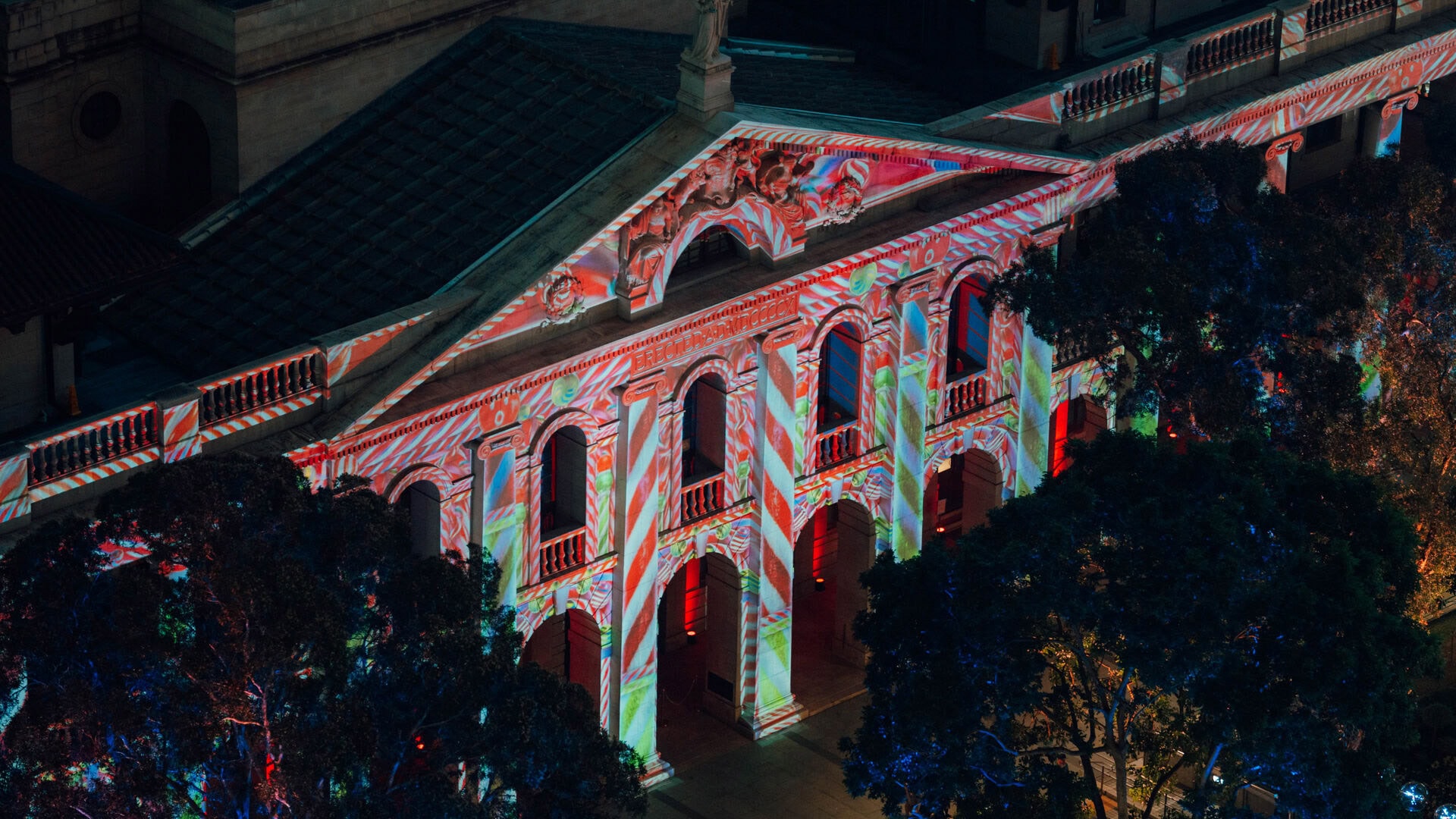 香港資訊冬日節中環光影匯