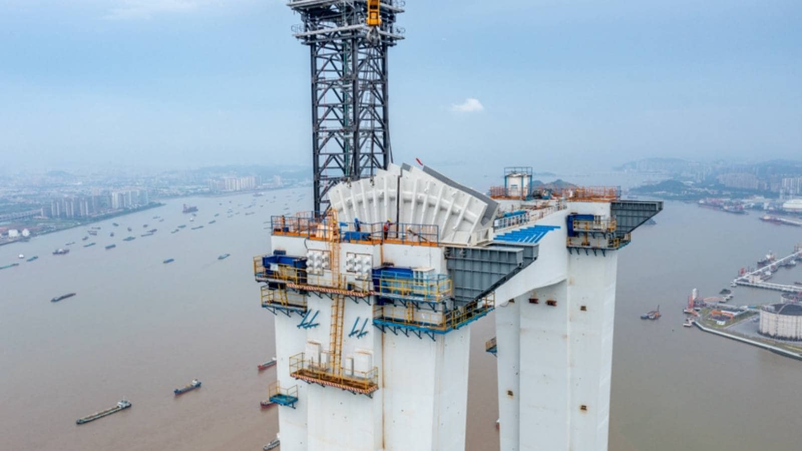 智能建造賦能獅子洋大橋